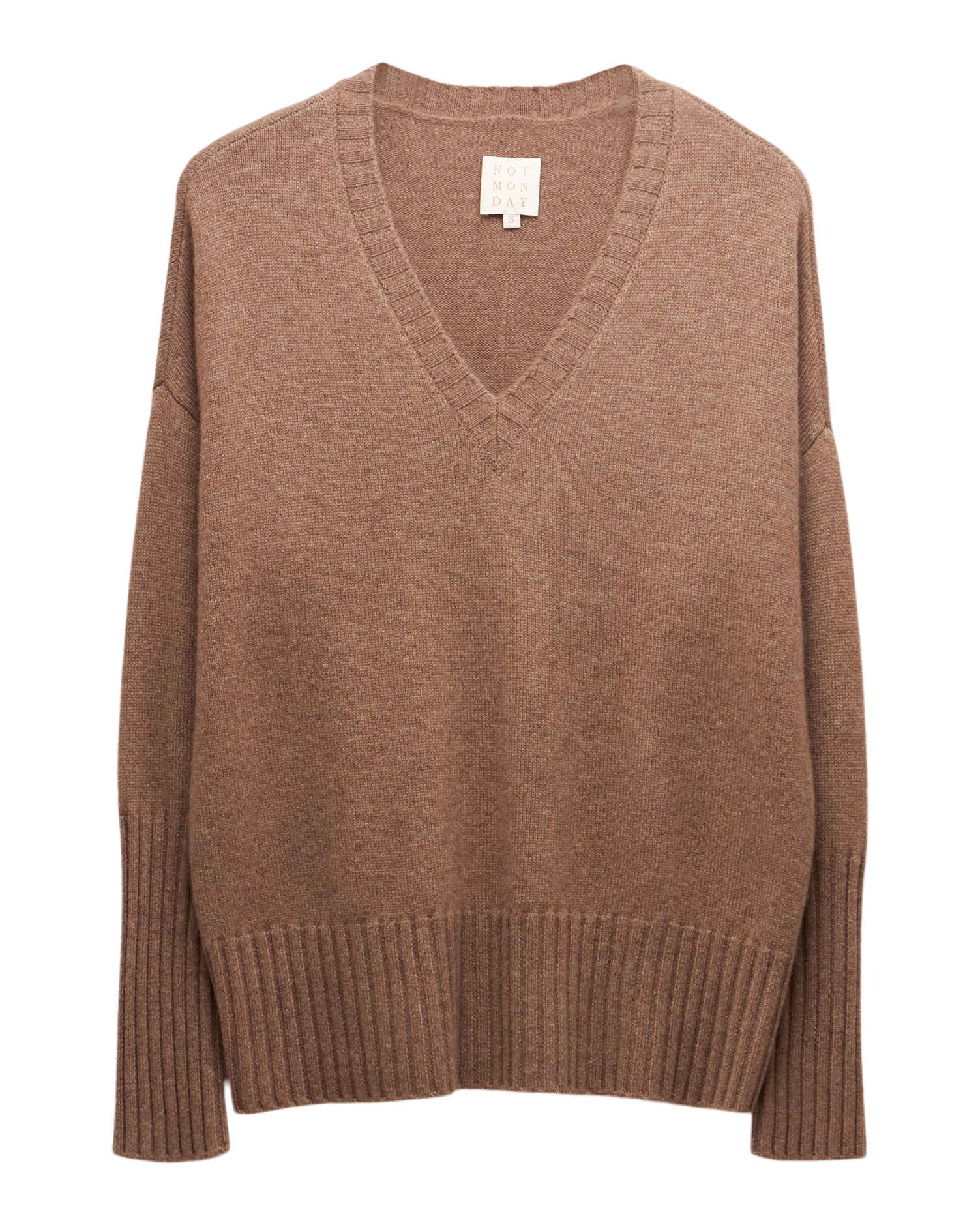 Ella Cashmere V - neck Sweater - Not Monday