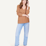 Ella Cashmere V - neck Sweater - Not Monday