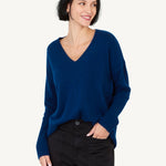 Ella Cashmere V - neck Sweater - Not Monday