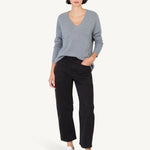 Ella Cashmere V - neck Sweater - Not Monday