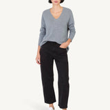 Ella Cashmere V - neck Sweater - Not Monday