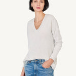 Ella Cashmere V - neck Sweater - Not Monday