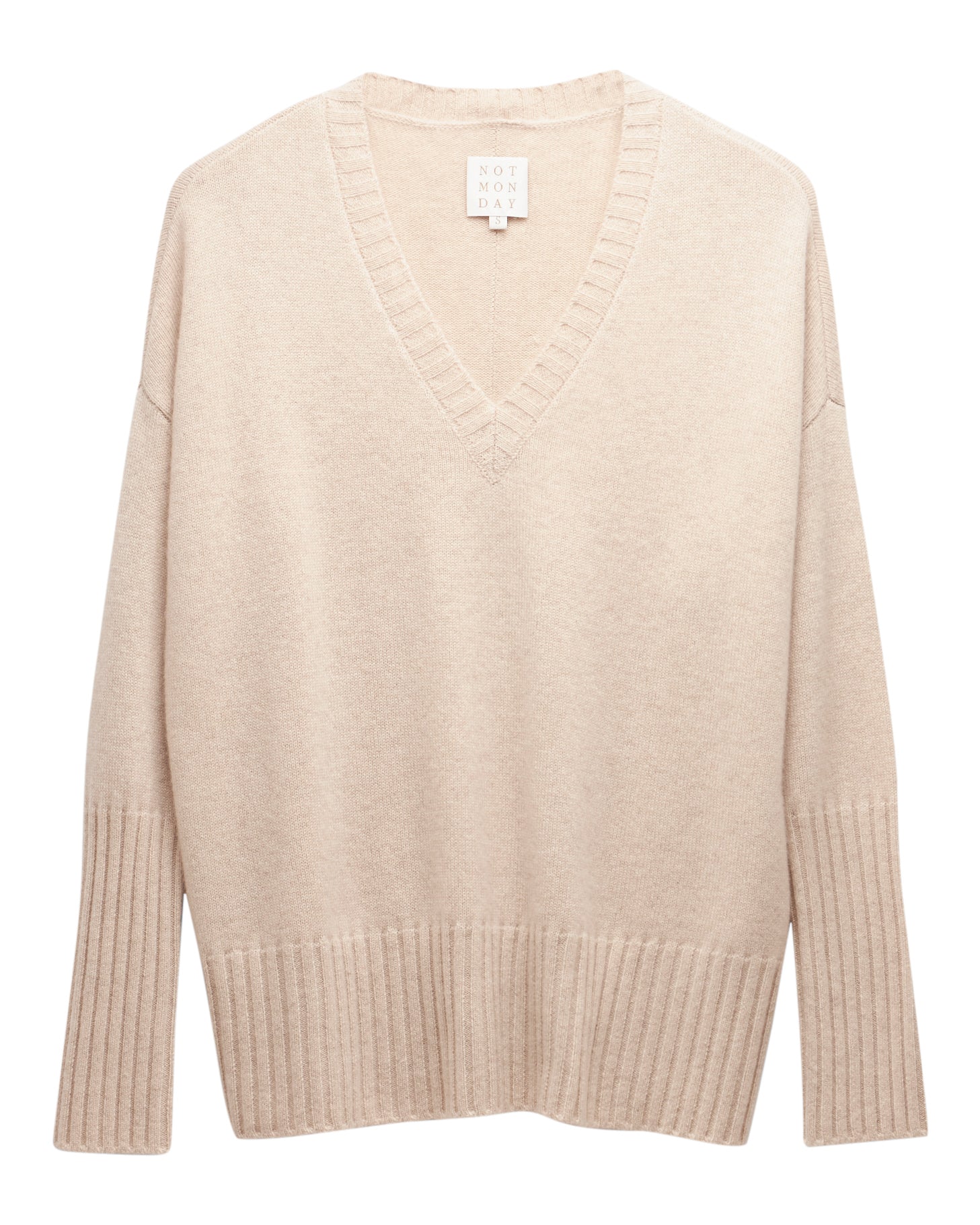 Ella Cashmere V - neck Sweater - Not Monday