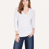 Ella Cashmere V - neck Sweater - Not Monday