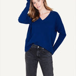 Ella Cashmere V - neck Sweater - Not Monday