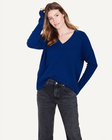 Ella Cashmere V - neck Sweater - Not Monday