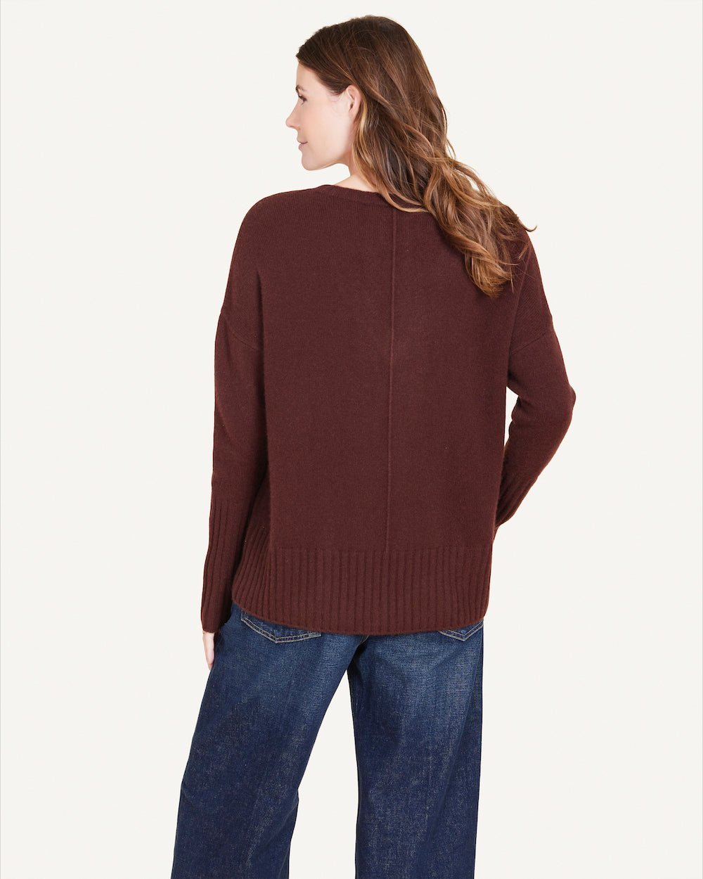 Ella Cashmere V - neck Sweater - Not Monday