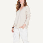 Ella Cashmere V - neck Sweater - Not Monday