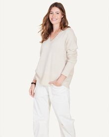 Ella Cashmere V - neck Sweater - Not Monday