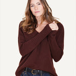 Ella Cashmere V - neck Sweater - Not Monday