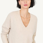 Ella Cashmere V - neck Sweater - Not Monday