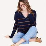 Ella Cashmere V - neck Sweater - Not Monday