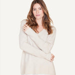 Ella Cashmere V - neck Sweater - Not Monday