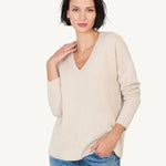 Ella Cashmere V - neck Sweater - Not Monday