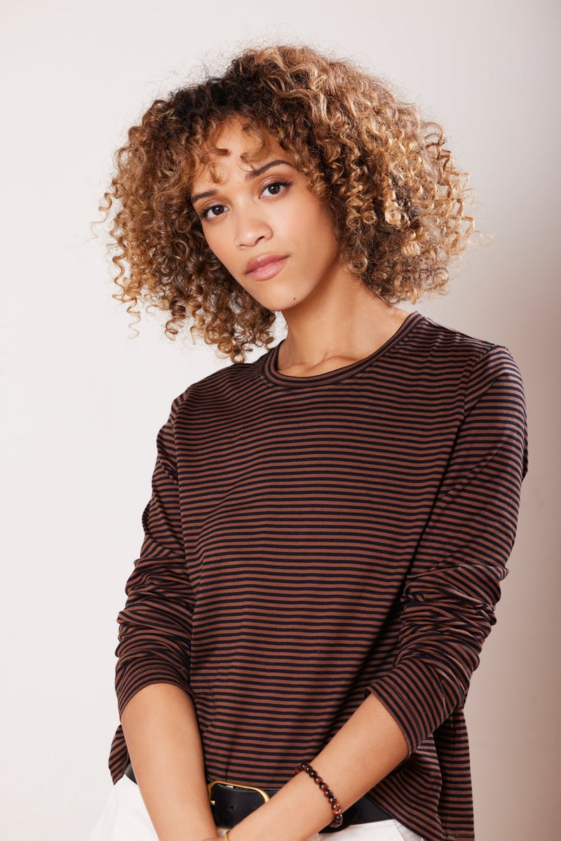 Ivy Stripe Tee - Not Monday