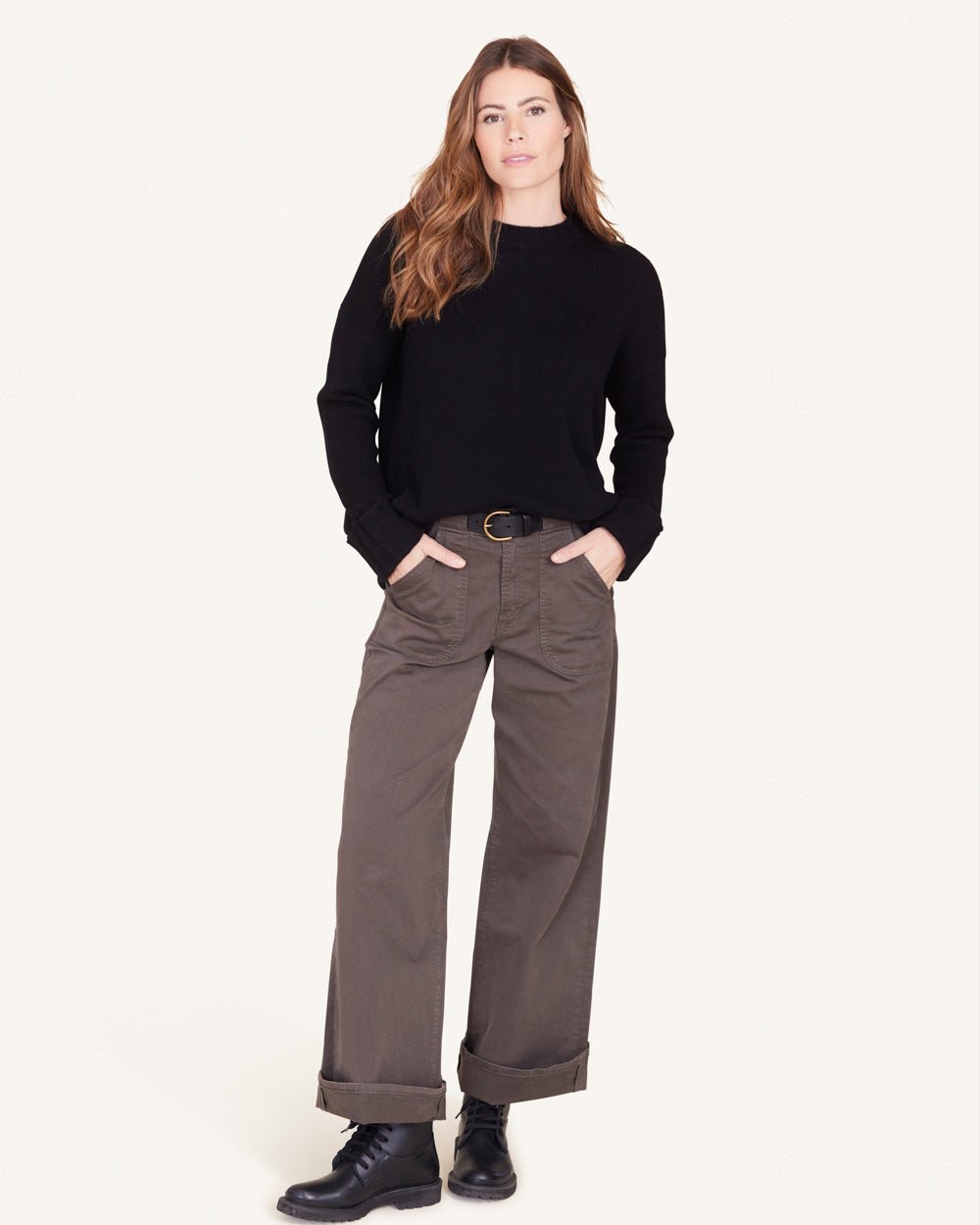 Mila Cashmere Crewneck Sweater - Not Monday