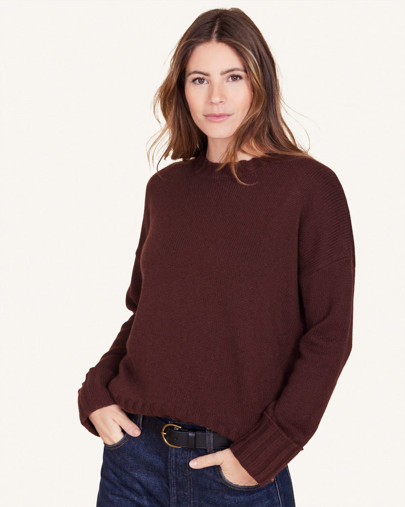 Mila Cashmere Crewneck Sweater - Not Monday