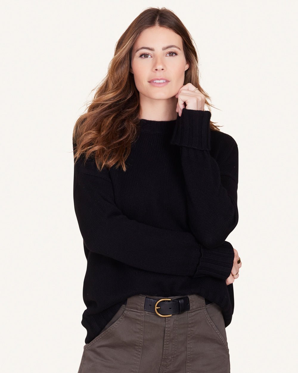 Mila Cashmere Crewneck Sweater - Not Monday