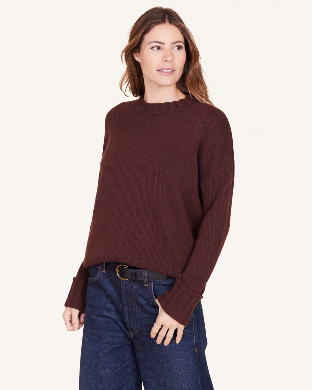 Mila Cashmere Crewneck Sweater - Not Monday