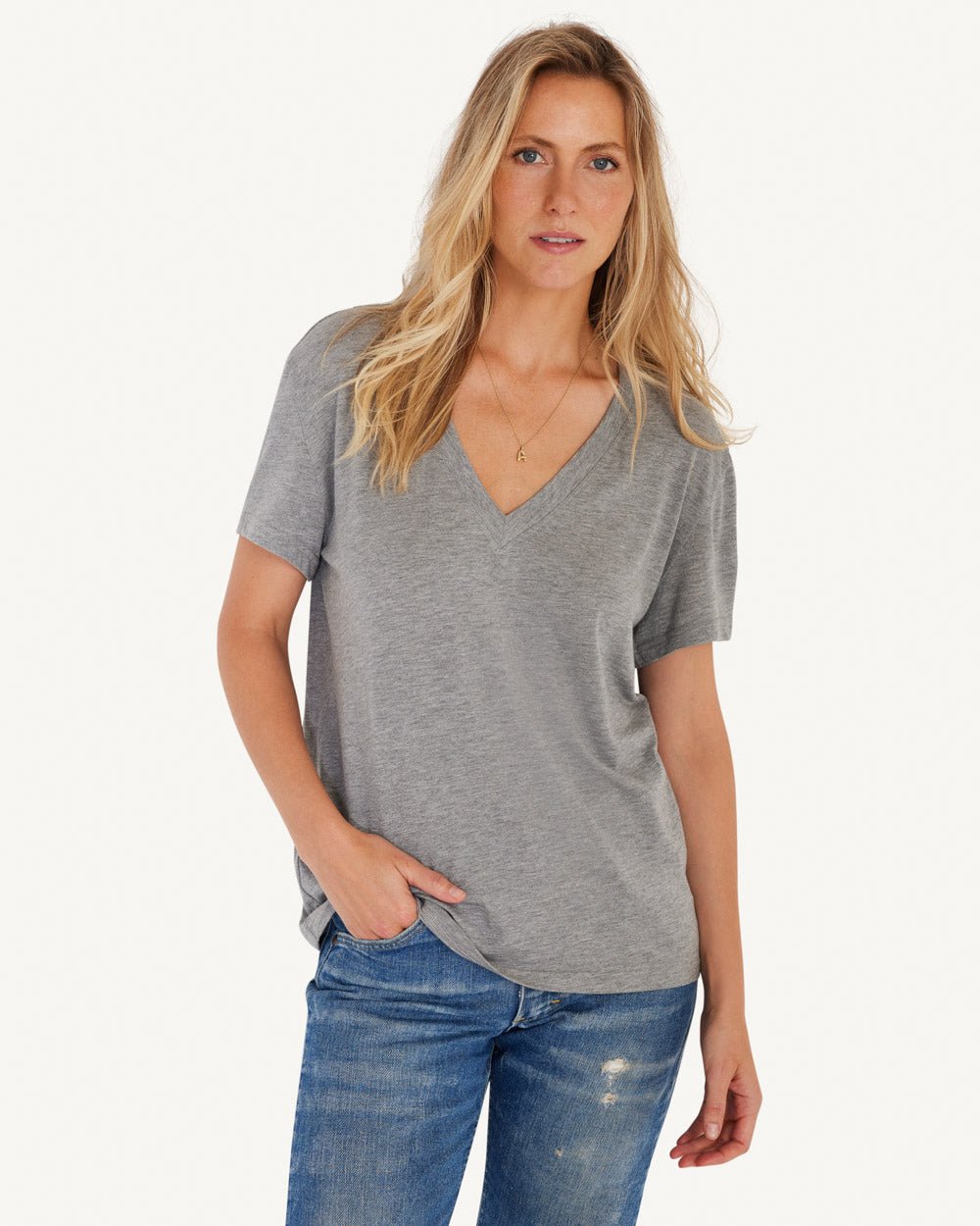 Monroe V - neck Tee - Not Monday