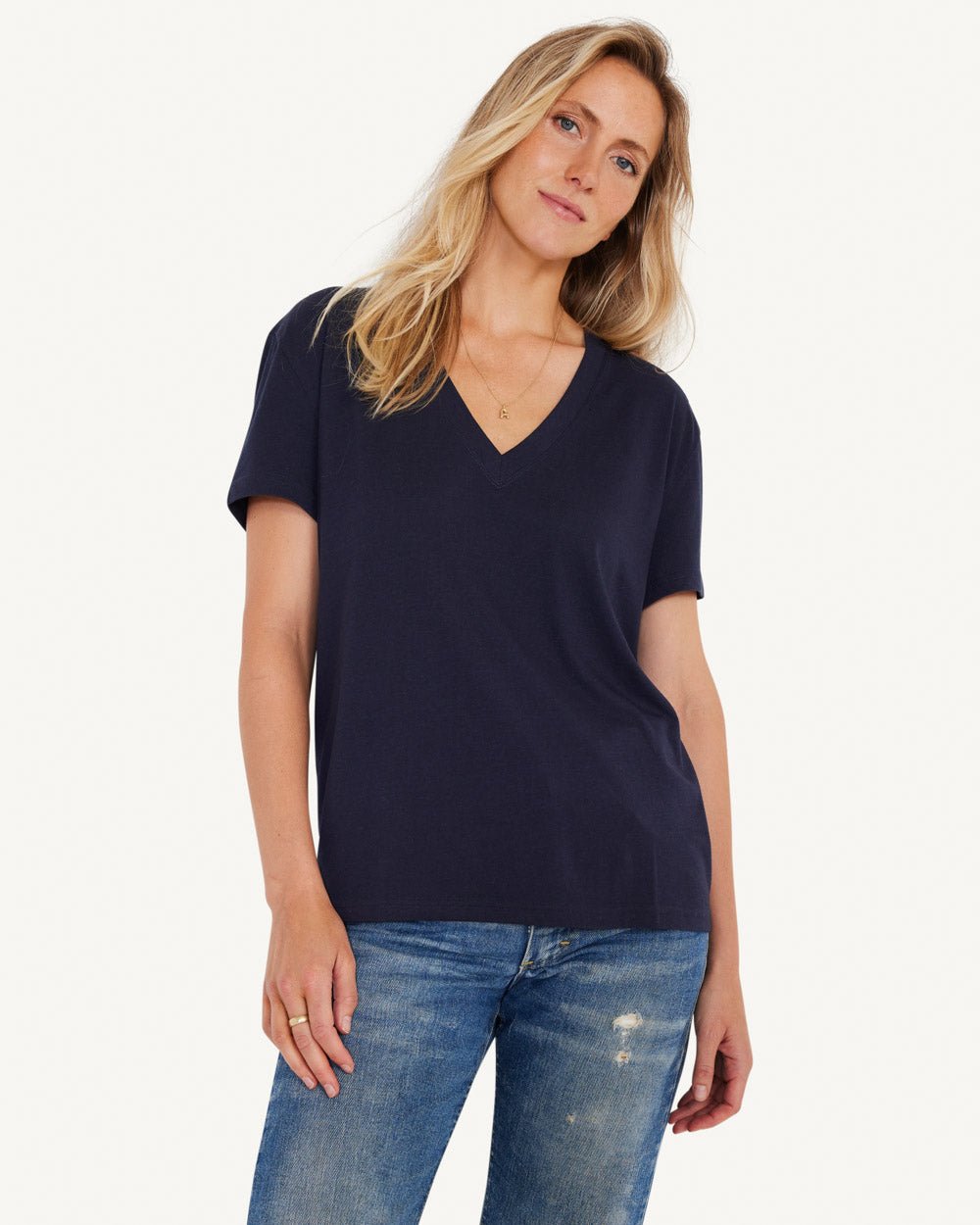 Monroe V - neck Tee - Not Monday