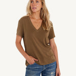 Monroe V - neck Tee - Not Monday