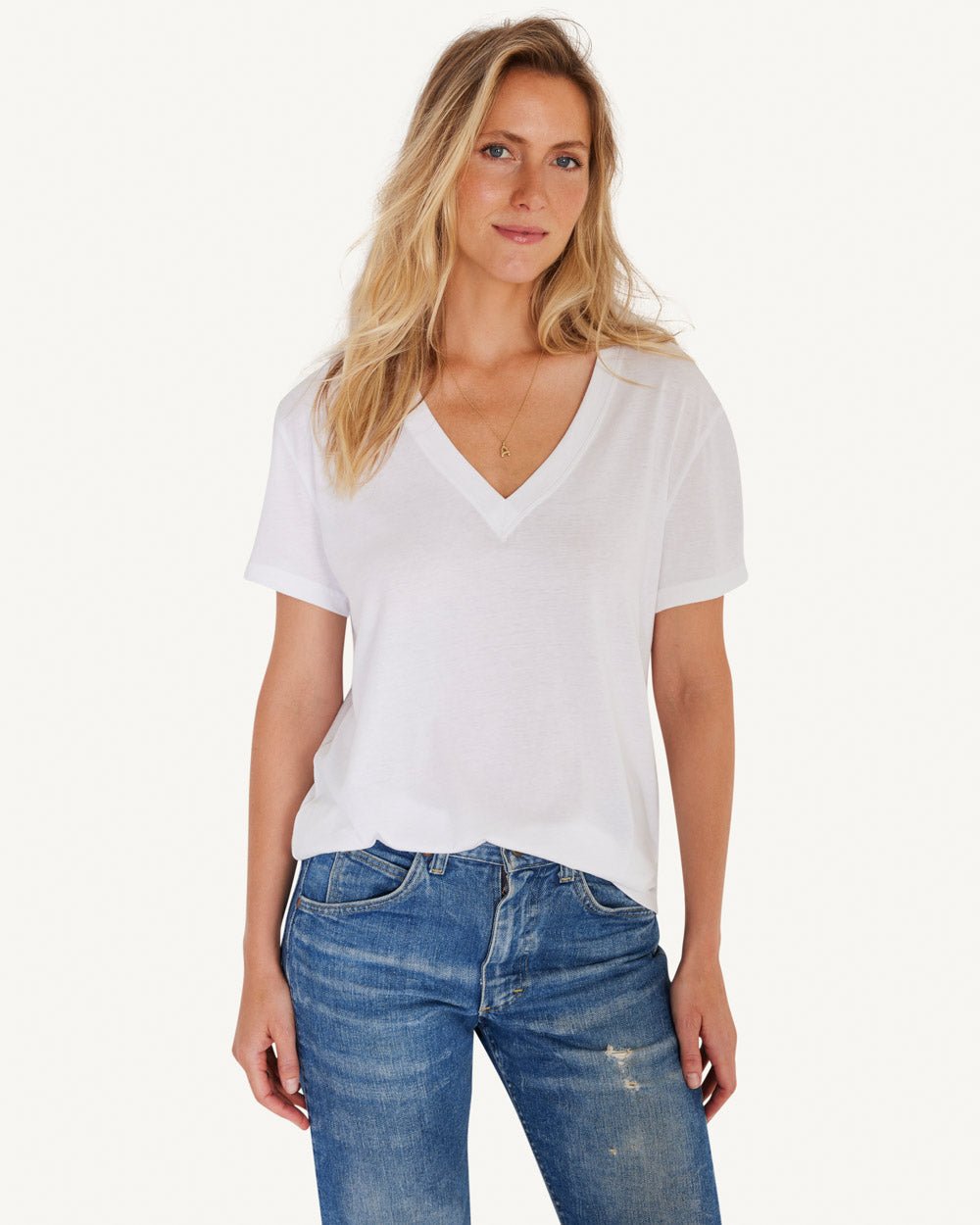 Monroe V - neck Tee - Not Monday