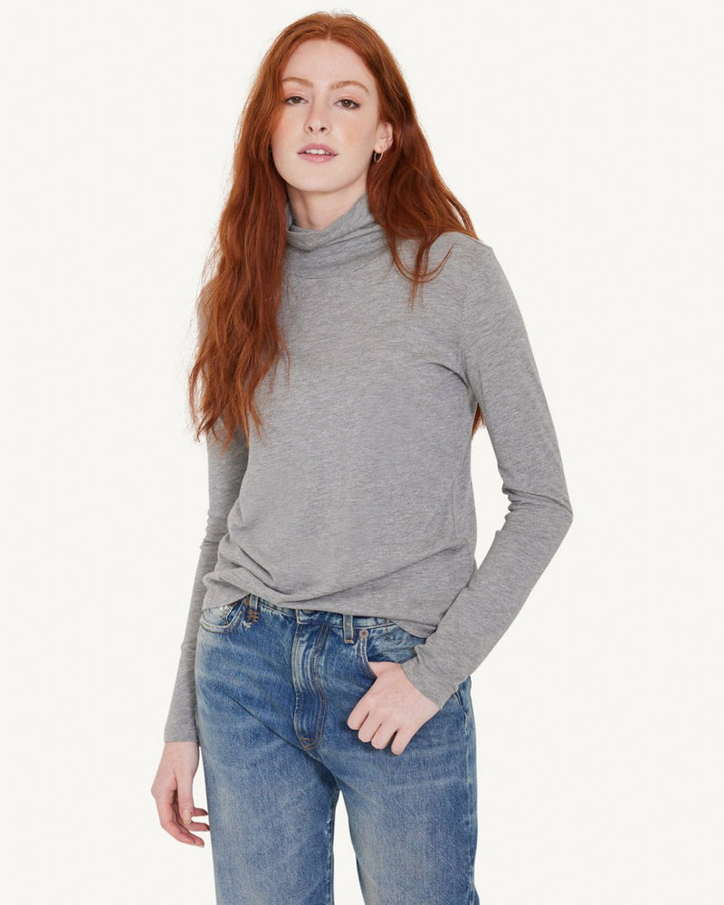 Paige Turtleneck Tee - Not Monday