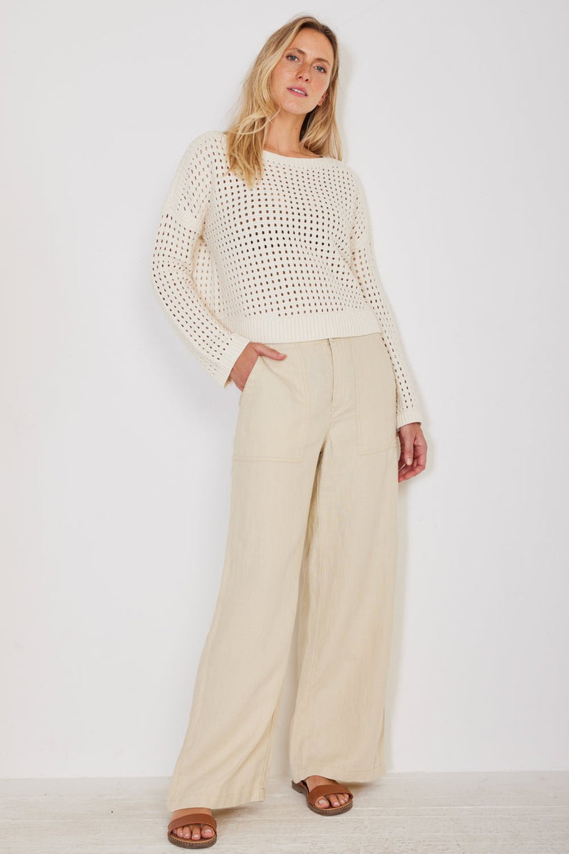 Serena Linen Pant - Not Monday