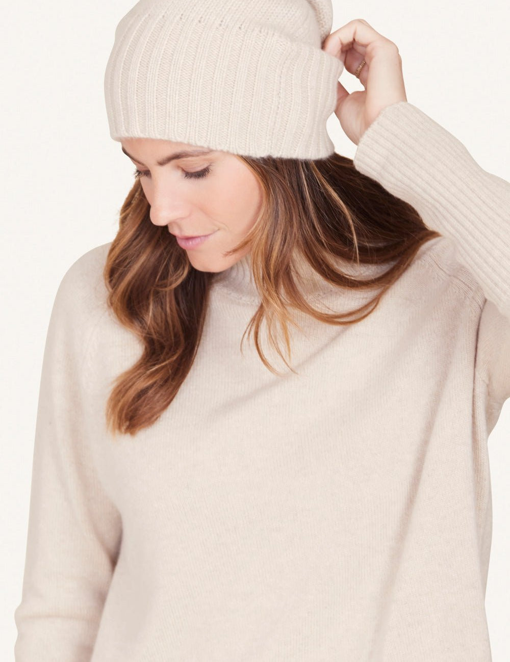 Stella Cashmere Beanie - Not Monday