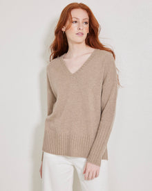 Ella Cashmere Boyfriend Sweater