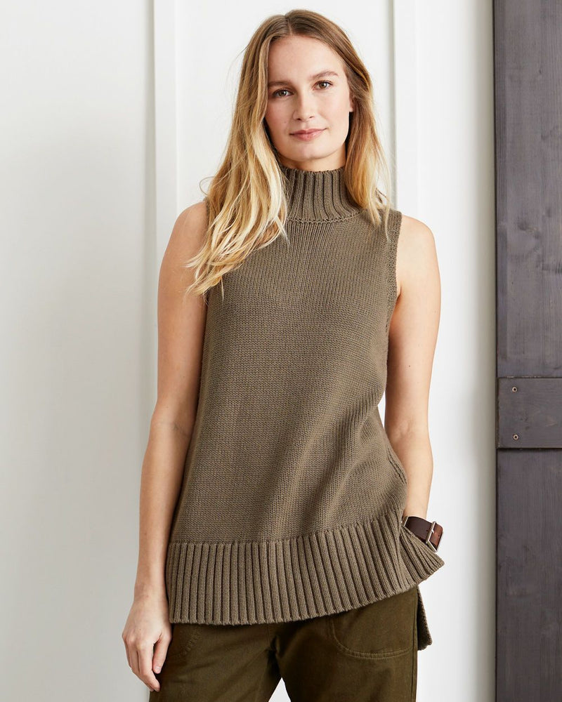 
                  
                    Anna Sleeveless Turtleneck Sweater - Not Monday
                  
                