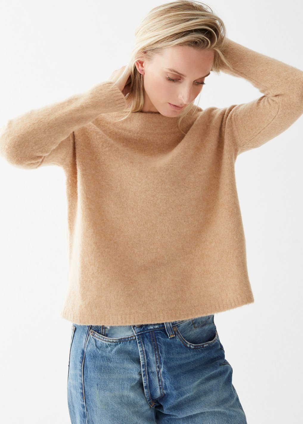Audrey Pullover Camel - Not Monday