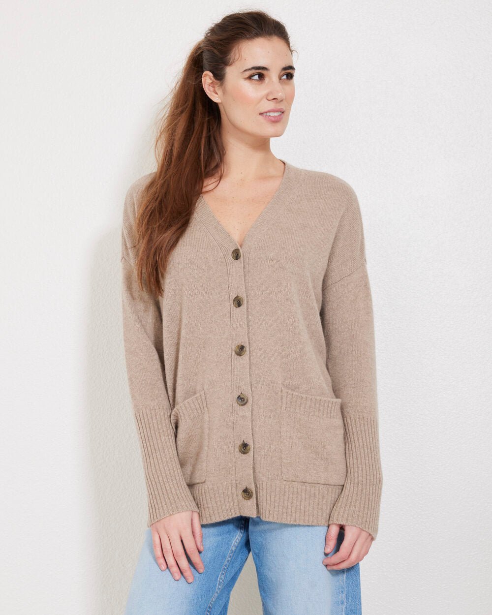 
                  
                    Campbell Cashmere Cardigan - Not Monday
                  
                