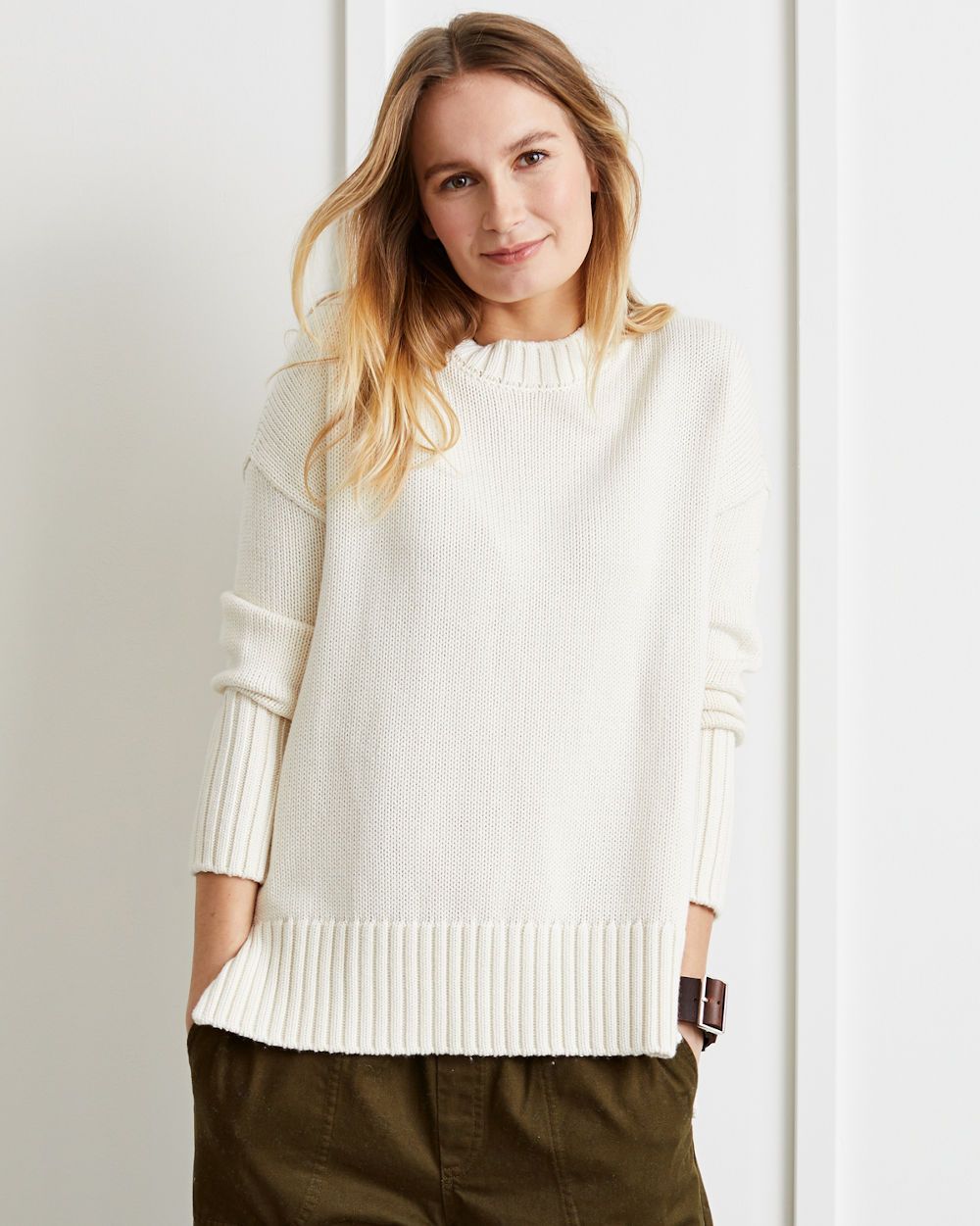 Chloe Relaxed Crewneck Sweater - Not Monday