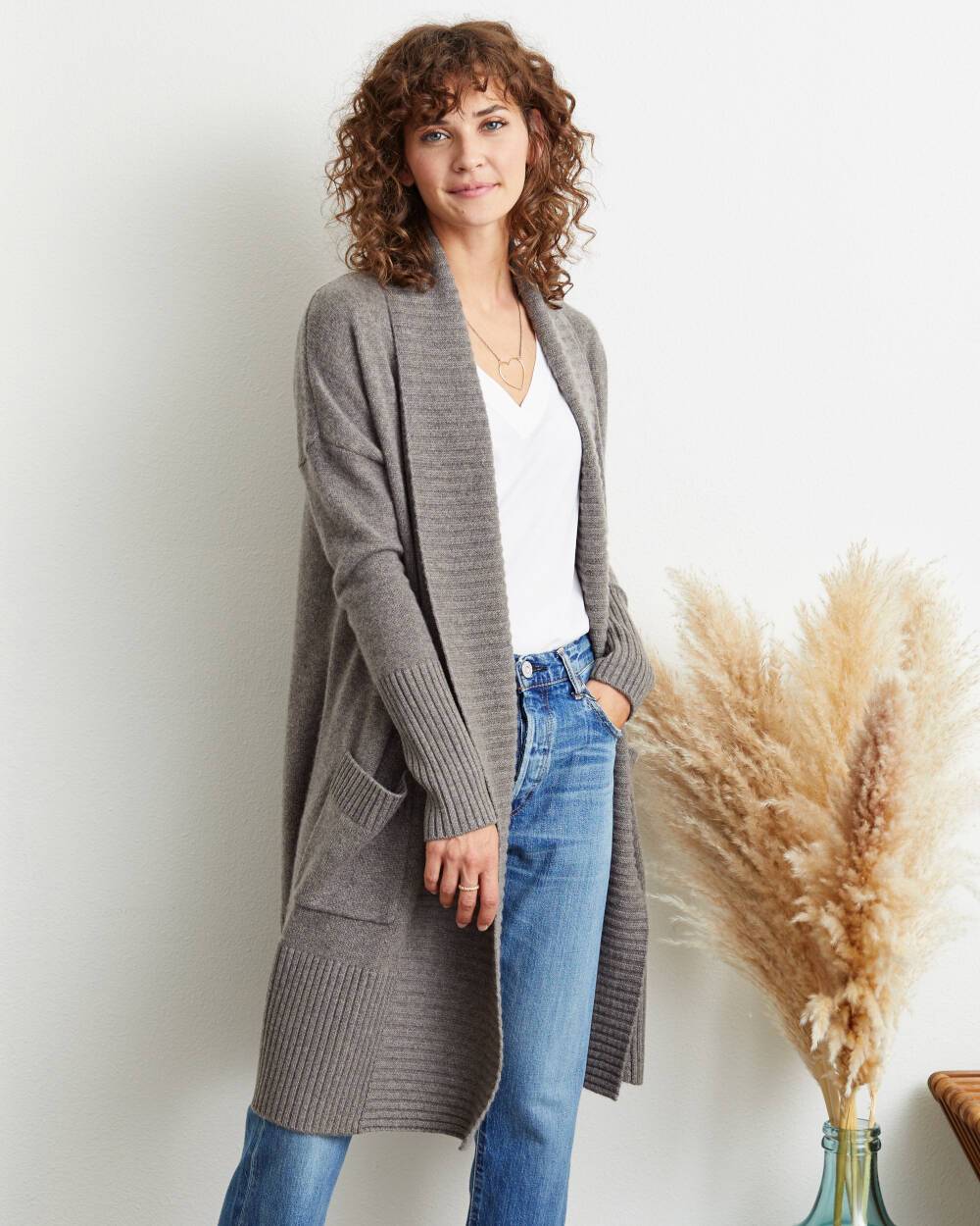 Finley Pure Cashmere Cardigan - Not Monday