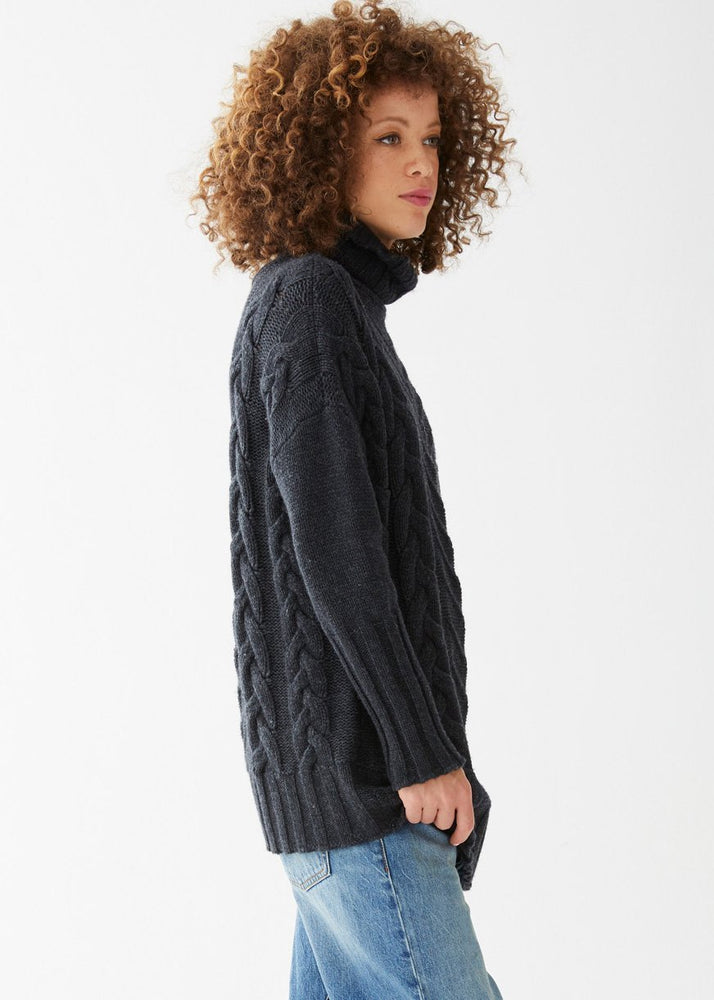 
                  
                    James Cable Pullover Charcoal Heather - Not Monday
                  
                