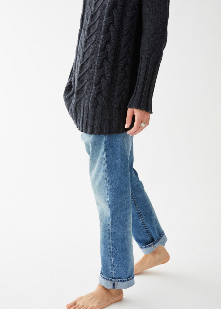 
                  
                    James Cable Pullover Charcoal Heather - Not Monday
                  
                