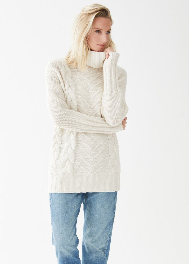 
                  
                    James Cable Pullover Ivory - Not Monday
                  
                