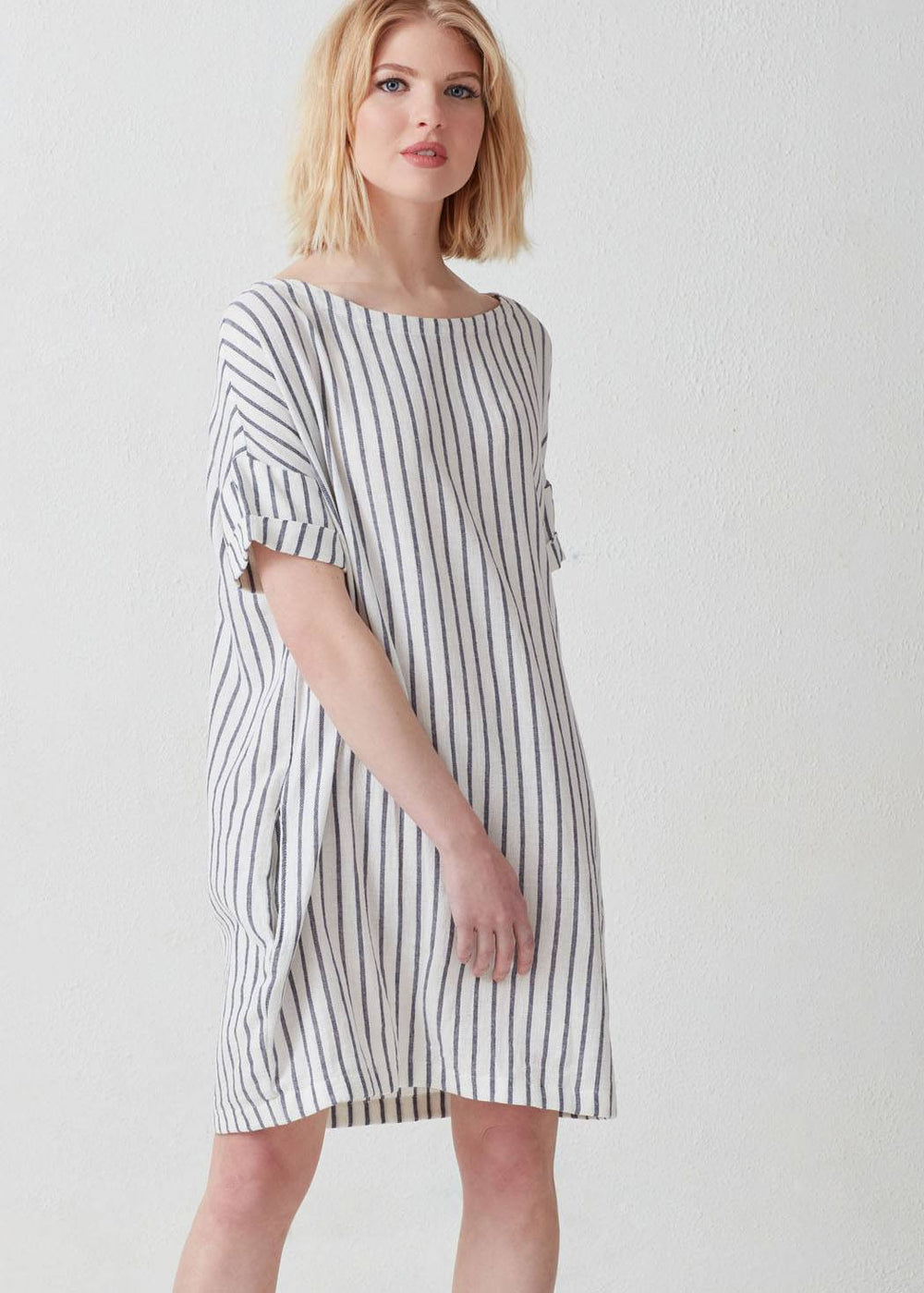 Peyton Dress. Belgian Linen. Not Monday.