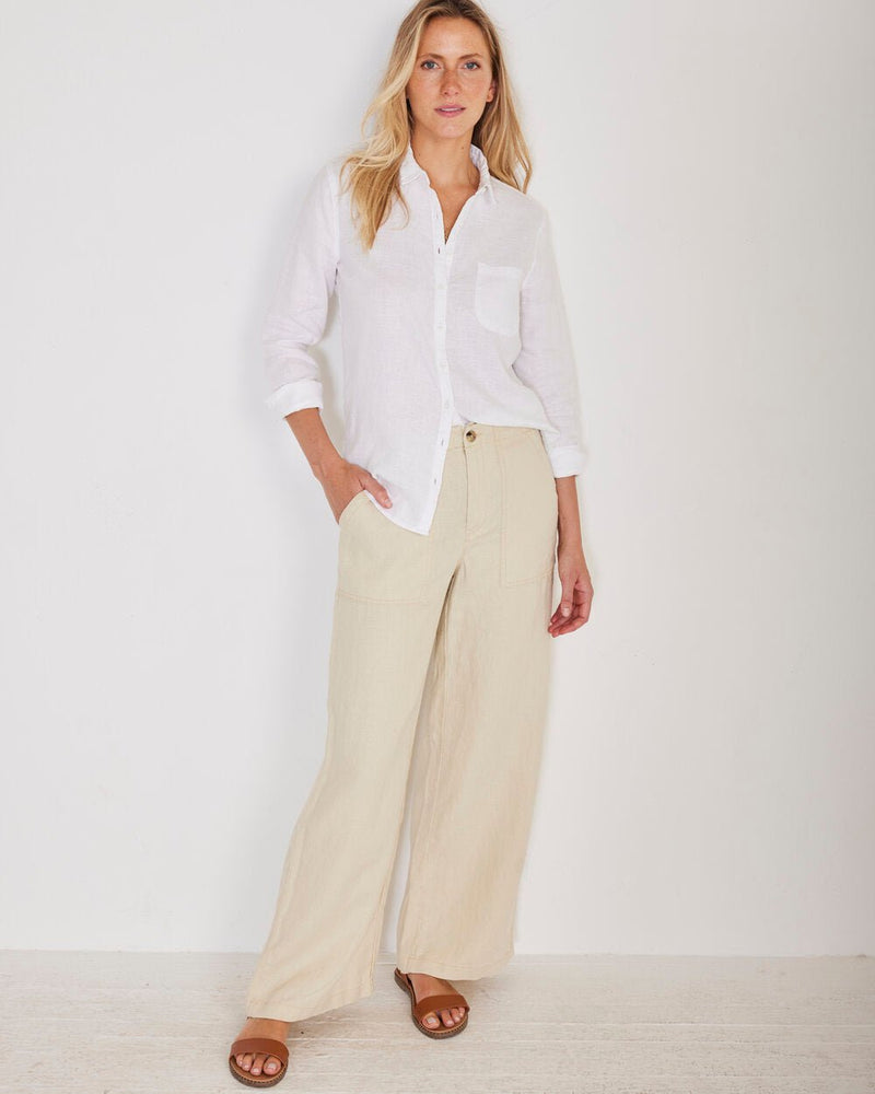 Serena Linen Pant - Not Monday